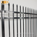 Durable garden steel fence panel